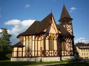 Tatry - kostel ve Starém Smokovci